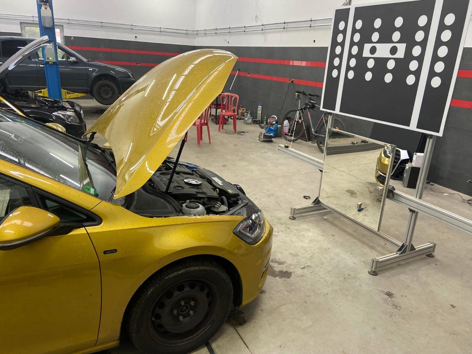 Kalibracja radaru ACC VW Golf aktywny tempomat