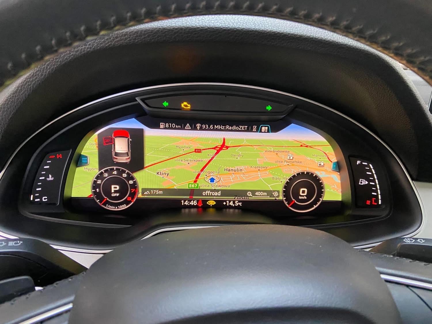 Konwersja USA PL Audi Q7 4M - zdjęcie 4