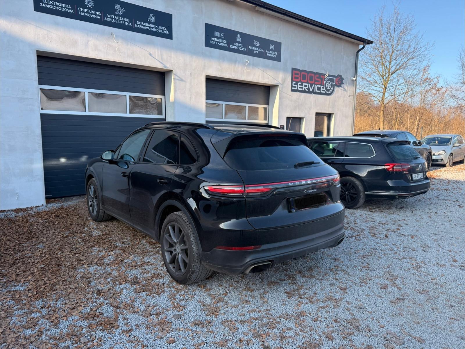 Podniesienie cisnienia oleju Porsche Cayenne 9Y 3.0TFSI